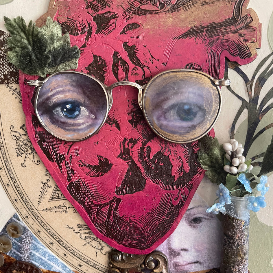 Love Is Blind by Darlene McElroy |  Closeup View of Artwork 