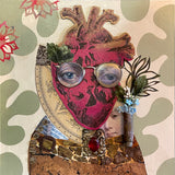 Original art for sale at UGallery.com | Love Is Blind by Darlene McElroy | $575 | mixed media artwork | 12' h x 12' w | thumbnail 1