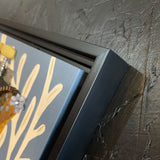 Original art for sale at UGallery.com | Moth to Your Flame by Darlene McElroy | $575 | mixed media artwork | 12' h x 12' w | thumbnail 2