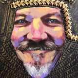 Original art for sale at UGallery.com | My Nights Are More Beautiful Than Your Days by Darlene McElroy | $2,650 | mixed media artwork | 24' h x 24' w | thumbnail 4