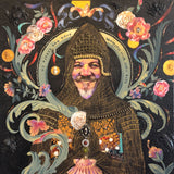 Original art for sale at UGallery.com | My Nights Are More Beautiful Than Your Days by Darlene McElroy | $2,650 | mixed media artwork | 24' h x 24' w | thumbnail 1