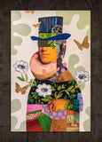 Original art for sale at UGallery.com | Pretty Boy by Darlene McElroy | $3,500 | mixed media artwork | 36' h x 24' w | thumbnail 3