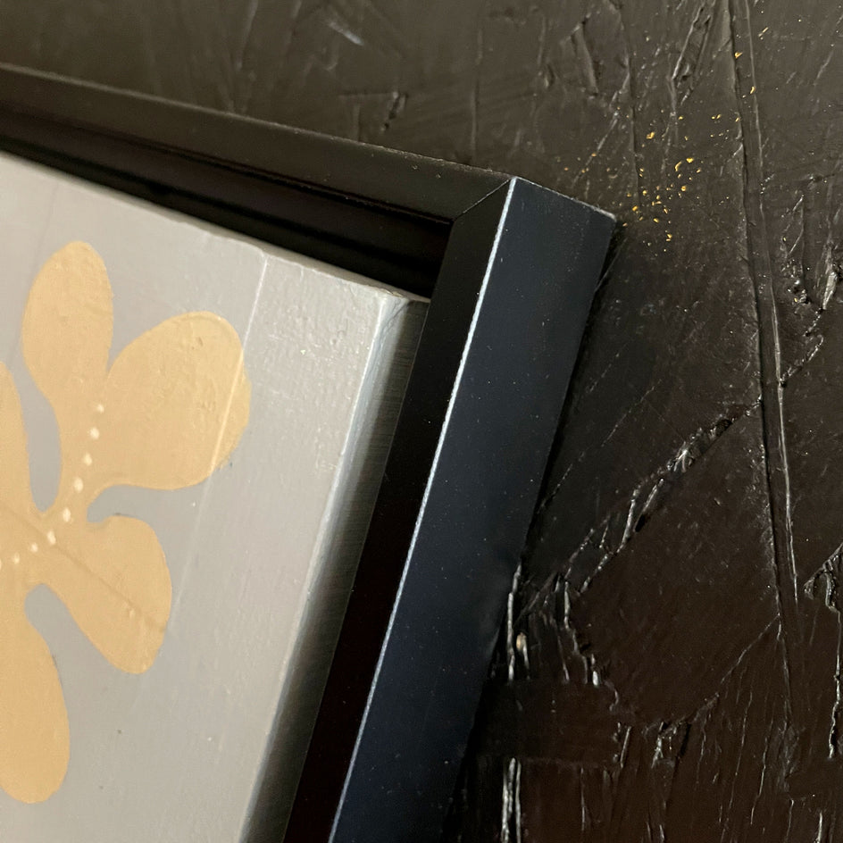 She Never Totally Revealed Herself by Darlene McElroy |  Side View of Artwork 