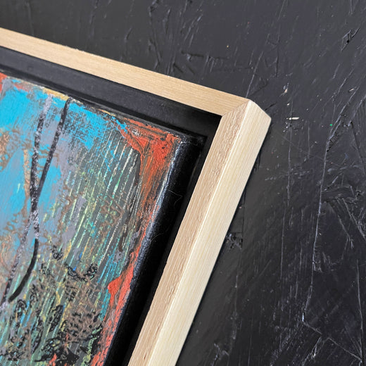 Spin by Darlene McElroy |  Side View of Artwork 