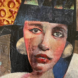 Original art for sale at UGallery.com | The Beauty of Finding My Wings by Darlene McElroy | $700 | mixed media artwork | 18.25' h x 12' w | thumbnail 4