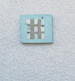 Original art for sale at UGallery.com | Nine Stations II by David Felix | $1,100 | mixed media artwork | 17' h x 19' w | thumbnail 3