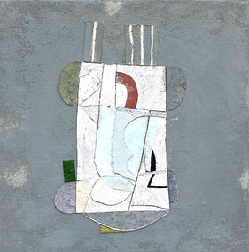 mixed media artwork by David Felix titled One of Nine III: Flip Top