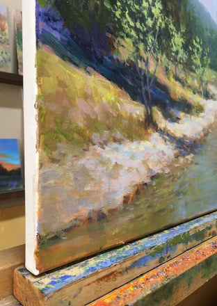 Original art for sale at UGallery.com | Creek by David Forks | $825 | acrylic painting | 12' h x 16' w | photo 2