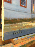 Original art for sale at UGallery.com | 5th and Main by David Forks | $1,350 | oil painting | 16' h x 20' w | thumbnail 2