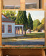 Original art for sale at UGallery.com | 5th and Main by David Forks | $1,350 | oil painting | 16' h x 20' w | thumbnail 3
