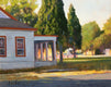 Original art for sale at UGallery.com | 5th and Main by David Forks | $1,350 | oil painting | 16' h x 20' w | thumbnail 1