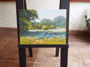 Long Shadows by David Forks |  Side View of Artwork 