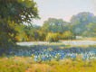 Original art for sale at UGallery.com | Long Shadows by David Forks | $375 | oil painting | 9' h x 12' w | thumbnail 1