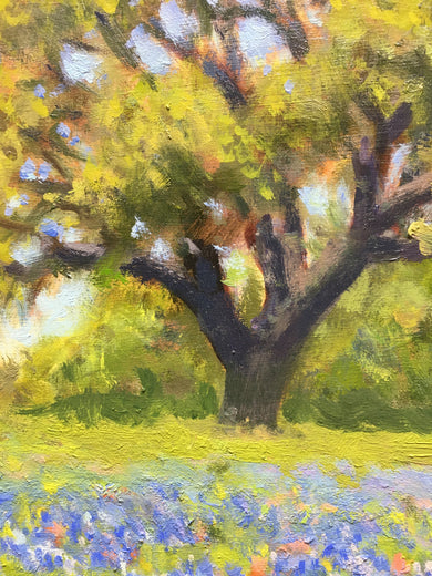 Roadside Blues by David Forks |   Closeup View of Artwork 