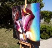 Original art for sale at UGallery.com | Passing Ships in the Night by David Shepherd | $17,050 | oil painting | 50' h x 46' w | thumbnail 3