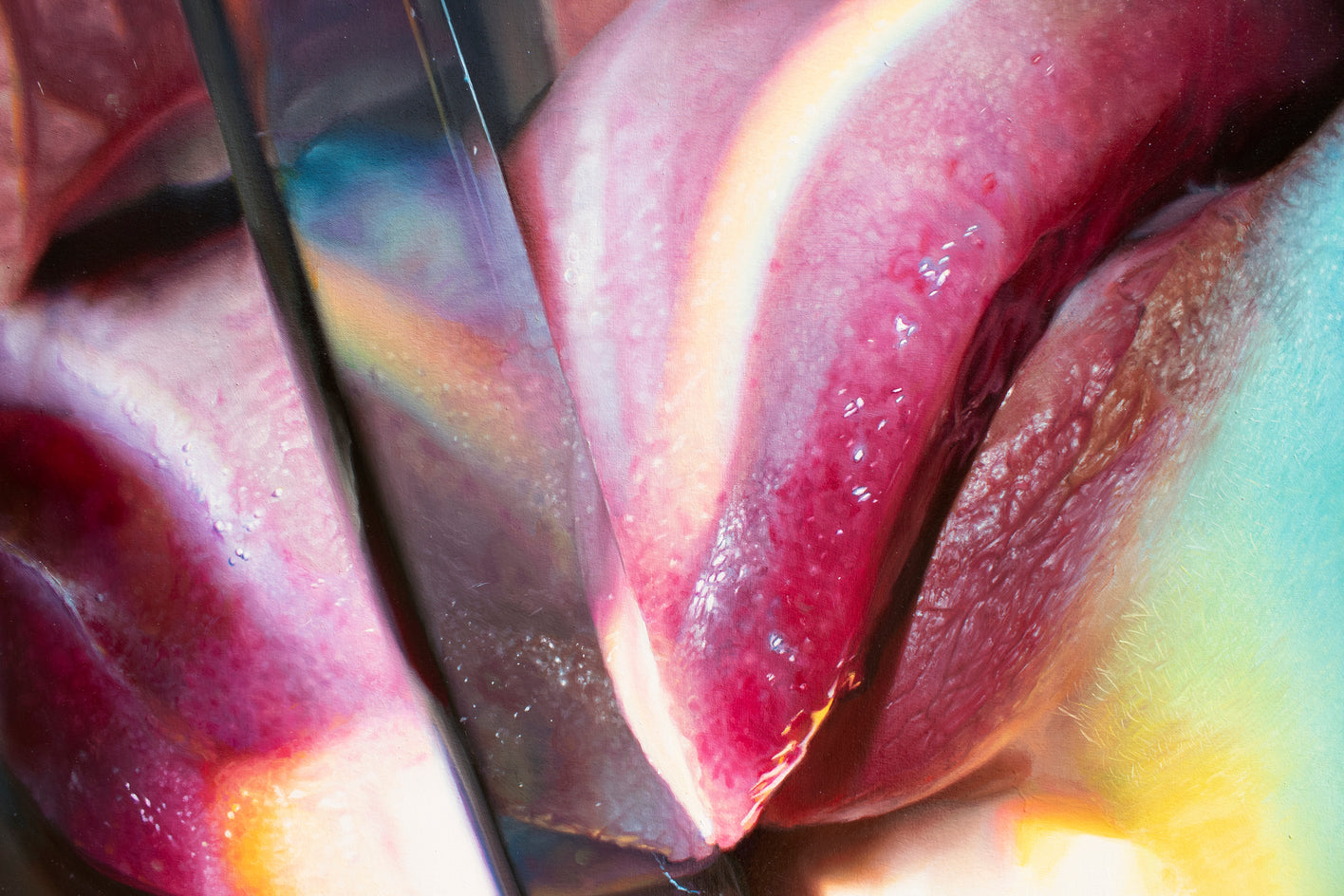 Passing Ships in the Night by David Shepherd |  Closeup View of Artwork 