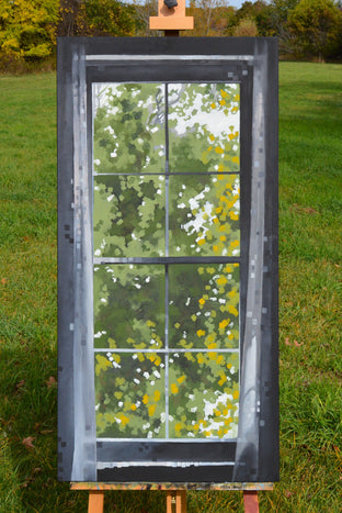 Window Box by David Thelen |  Side View of Artwork 