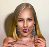 Original art for sale at UGallery.com | Plastic by David Shepherd | $12,750 | oil painting | 46' h x 44' w | thumbnail 1