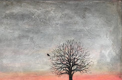 Original art for sale at UGallery.com | Dawn by Sally Adams | $1,600 | acrylic painting | 24' h x 48' w | thumbnail 3