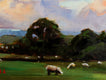 Original art for sale at UGallery.com | Dawn in Ardchattan, Scotland by Jonelle Summerfield | $325 | oil painting | 6' h x 8' w | thumbnail 4