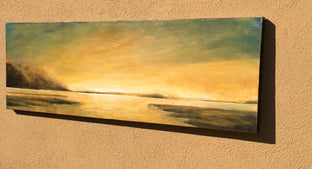 Original art for sale at UGallery.com | Daybreak by Mandy Main | $2,275 | oil painting | 20' h x 60' w | photo 3