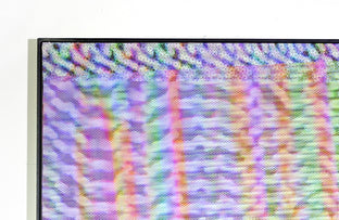 I See Them in Montage (Sound Synthesis (C on C on C (Poem Painting))) by Jack R. Mesa |   Closeup View of Artwork 