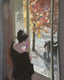 Original art for sale at UGallery.com | Departure by Bertrand Girard | $2,400 | acrylic painting | 31' h x 25' w | thumbnail 1
