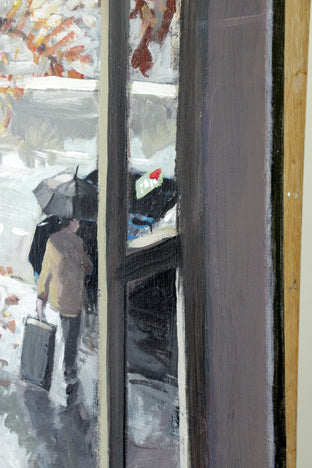 Departure by Bertrand Girard |  Side View of Artwork 