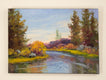 Original art for sale at UGallery.com | Deschutes Spring by Karen E Lewis | $900 | oil painting | 18' h x 24' w | thumbnail 3