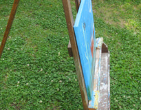 Original art for sale at UGallery.com | Desert Nightlife by Andrea Doss | $500 | acrylic painting | 16' h x 20' w | thumbnail 2