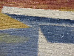 Original art for sale at UGallery.com | Desert Gas Station by Mitchell Freifeld | $475 | oil painting | 25' h x 30' w | photo 4