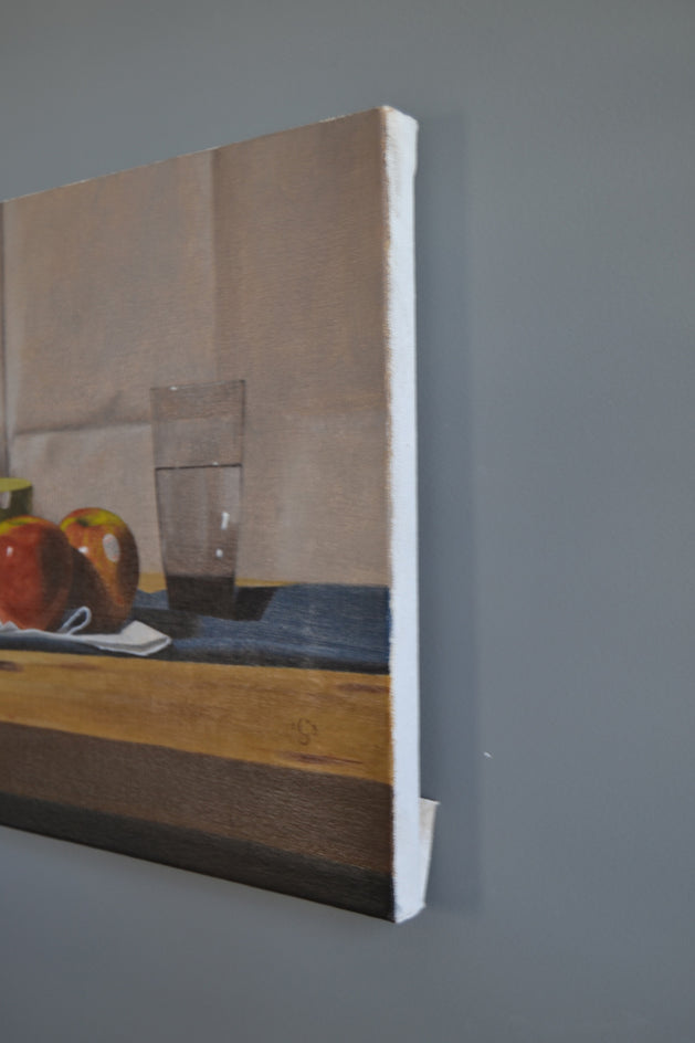 Odd Ball by Christopher Garvey |  Side View of Artwork 