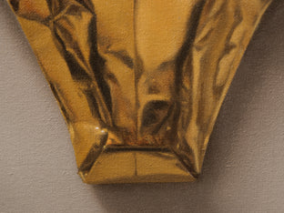Yellow Calf by Daniel Caro |   Closeup View of Artwork 