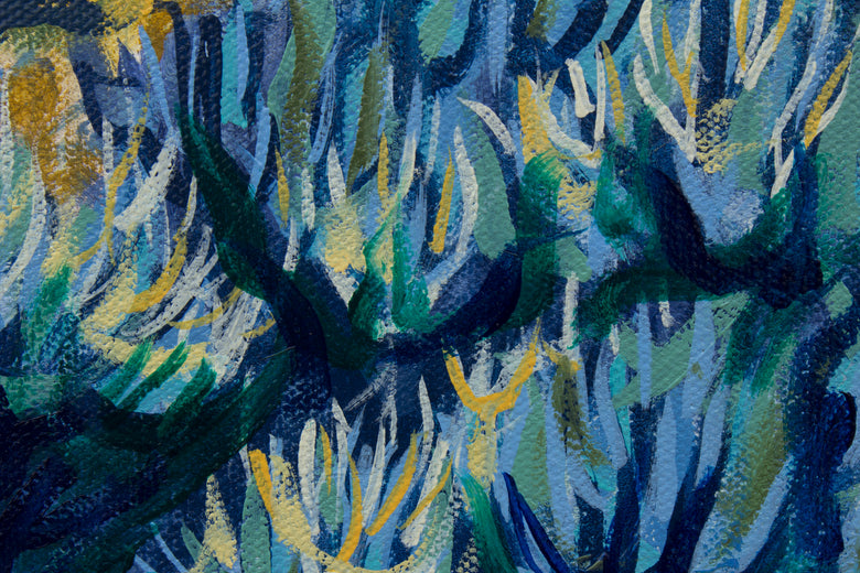 Sun Kissed by Crystal DiPietro |   Closeup View of Artwork 