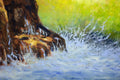 Original art for sale at UGallery.com | Brilliant Wave by Kent Sullivan | $1,275 | oil painting | 16' h x 20' w | thumbnail 4