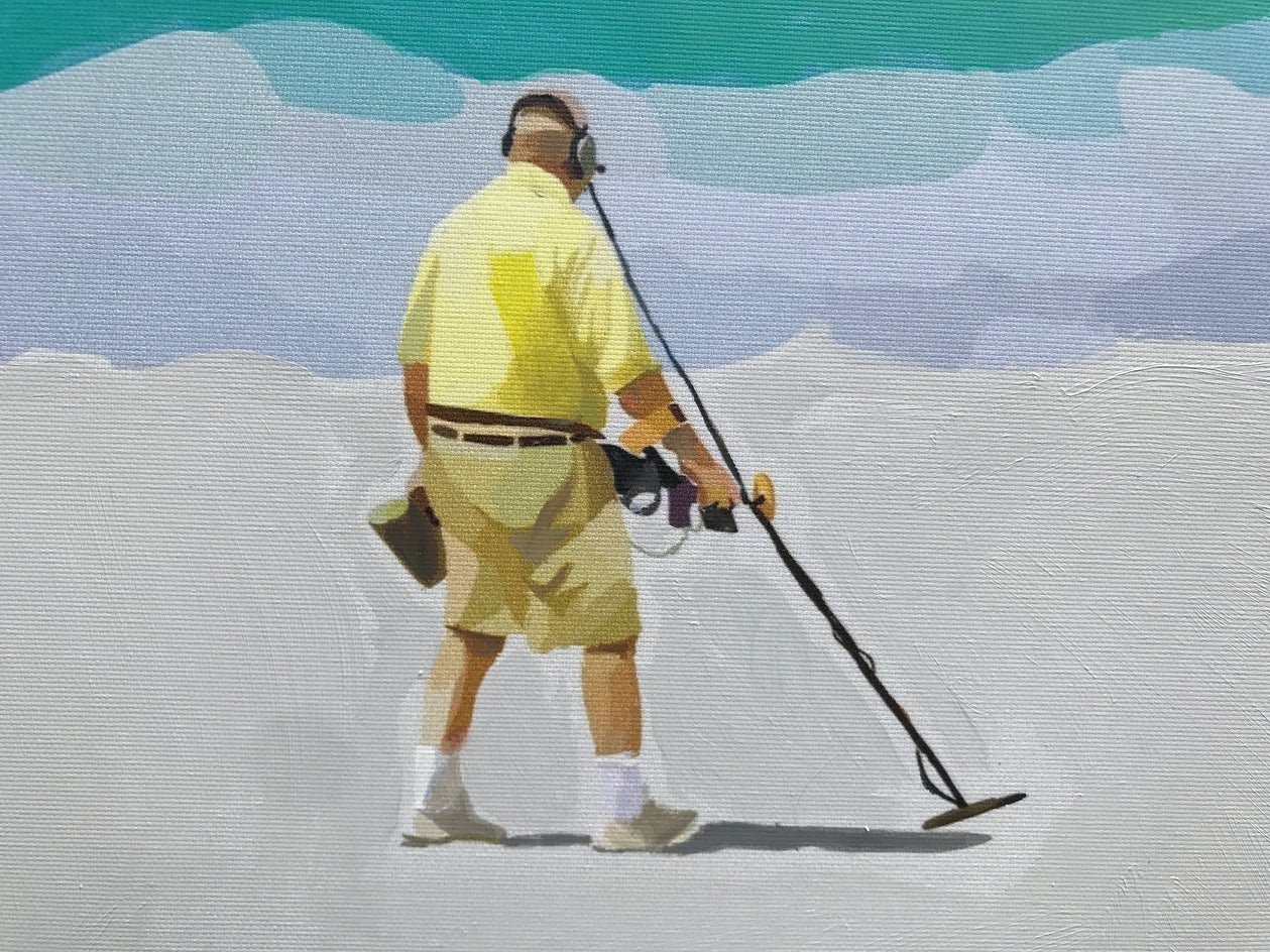 Golden Sand by Keith Thomson |  Context View of Artwork 