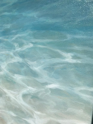 Ankle Deep by Laura Browning |   Closeup View of Artwork 