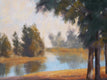 Original art for sale at UGallery.com | The Pond at Windmill Farm by Patricia Prendergast | $375 | pastel artwork | 12' h x 9' w | thumbnail 4