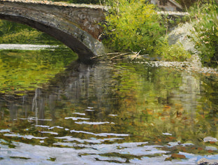 Original art for sale at UGallery.com | Stonebridge by Kent Sullivan | $1,450 | oil painting | 18' h x 24' w | photo 4