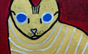 Original art for sale at UGallery.com | Dear Old Tony by Jessica JH Roller | $400 | acrylic painting | 12' h x 12' w | thumbnail 4