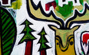 Original art for sale at UGallery.com | Winter Thaw by Jessica JH Roller | $775 | acrylic painting | 18' h x 18' w | thumbnail 1