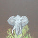Original art for sale at UGallery.com | Where Am I? VI by Heejin Sutton | $650 | mixed media artwork | 22' h x 22' w | thumbnail 4