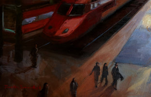 Gare Du Nord - Commission by Jonelle Summerfield |  Context View of Artwork 