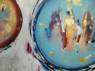 Original art for sale at UGallery.com | Found In You by Cynthia Ligeros | $1,000 | oil painting | 12' h x 36' w | photo 4