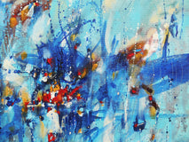Original art for sale at UGallery.com | I'll Sing You a New World by Cynthia Ligeros | $3,700 | oil painting | 36' h x 36' w | thumbnail 4