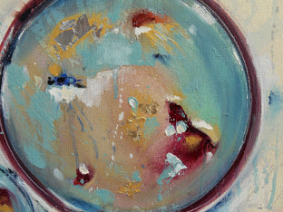 Original art for sale at UGallery.com | Lost In You by Cynthia Ligeros | $925 | oil painting | 12' h x 36' w | photo 4