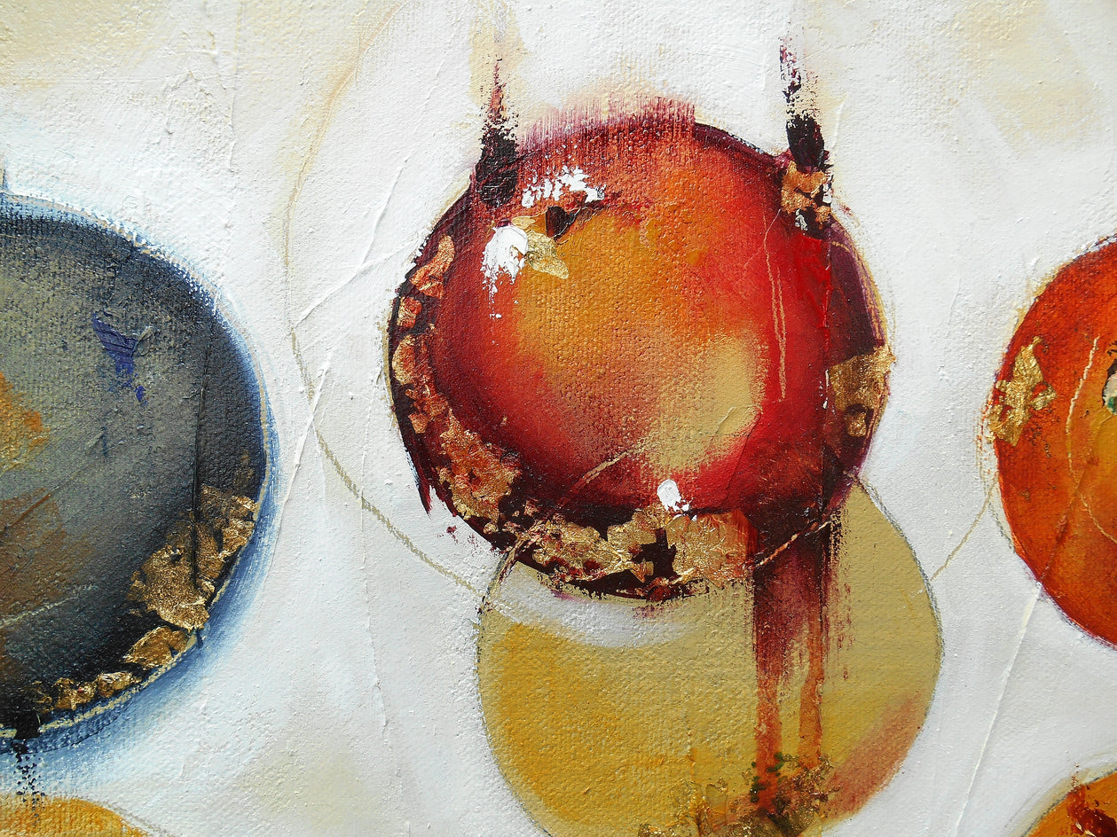 September Skies by Cynthia Ligeros |  Closeup View of Artwork 