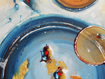 Original art for sale at UGallery.com | Wild Promises by Cynthia Ligeros | $925 | oil painting | 20' h x 20' w | thumbnail 4