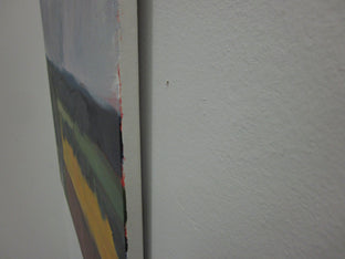 Cloudy Sky, Dordogne by Janet Dyer |  Side View of Artwork 