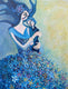 Original art for sale at UGallery.com | Arms of an Angel by Diana Elena Chelaru | $2,500 | acrylic painting | 40' h x 30' w | thumbnail 1